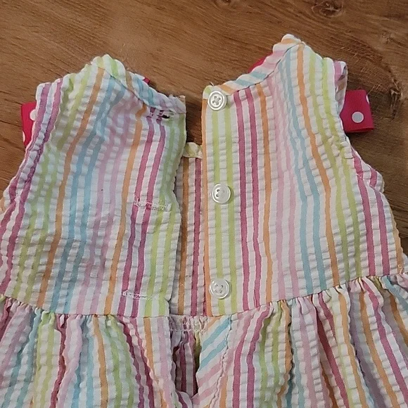 Goodlad stripe seersucker dress and bloomers - Picture 5 of 6